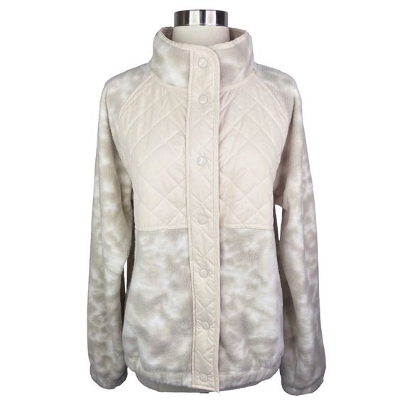 Thread & Supply Tie Dye Mixed Media Jacket - Size XL - Picture 1 of 6